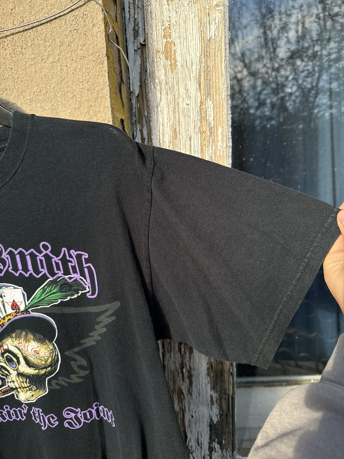 Anvil × Band Tees Vintage Aerosmith Rockin The Joint tshirt Size US L / EU 52-54 / 3 - 3 Thumbnail