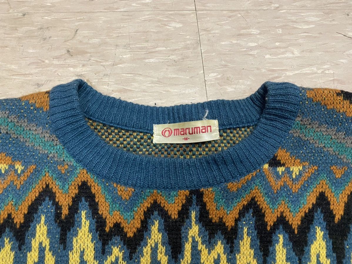 Native × Vintage Vintage maruman navajo native design wool knitwear Size M / US 6-8 / IT 42-44 - 2 Thumbnail