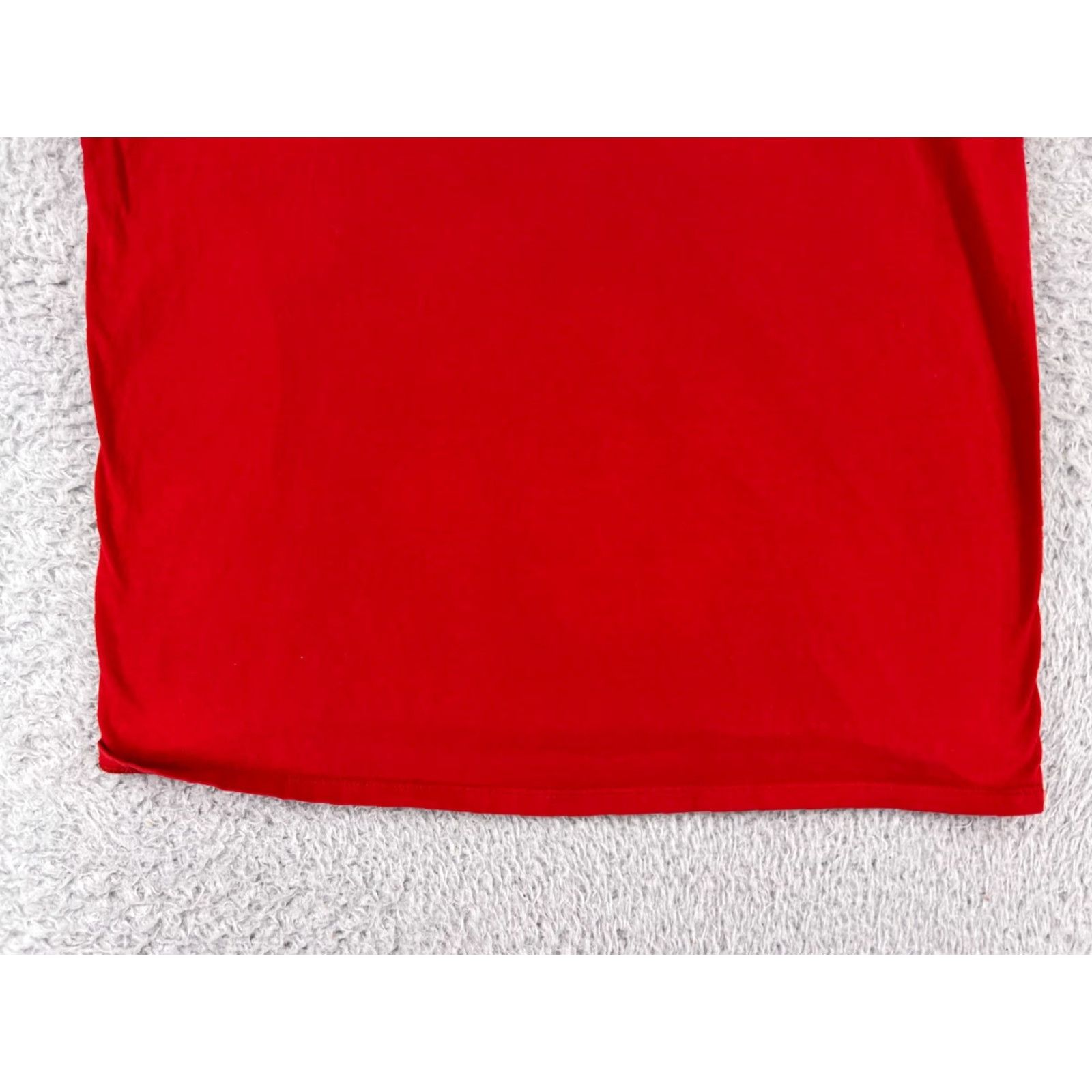 Nike Nike Shirt Mens Large Red Short Sleeve Swoosh Crew Neck Cotton Blend Athletic Size US L / EU 52-54 / 3 - 6 Thumbnail