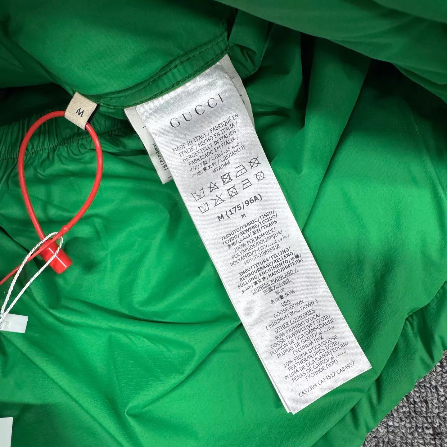 Gucci Gucci x The North Face Green Hooded Down Jacket M Size US M / EU 48-50 / 2 - 7 Thumbnail