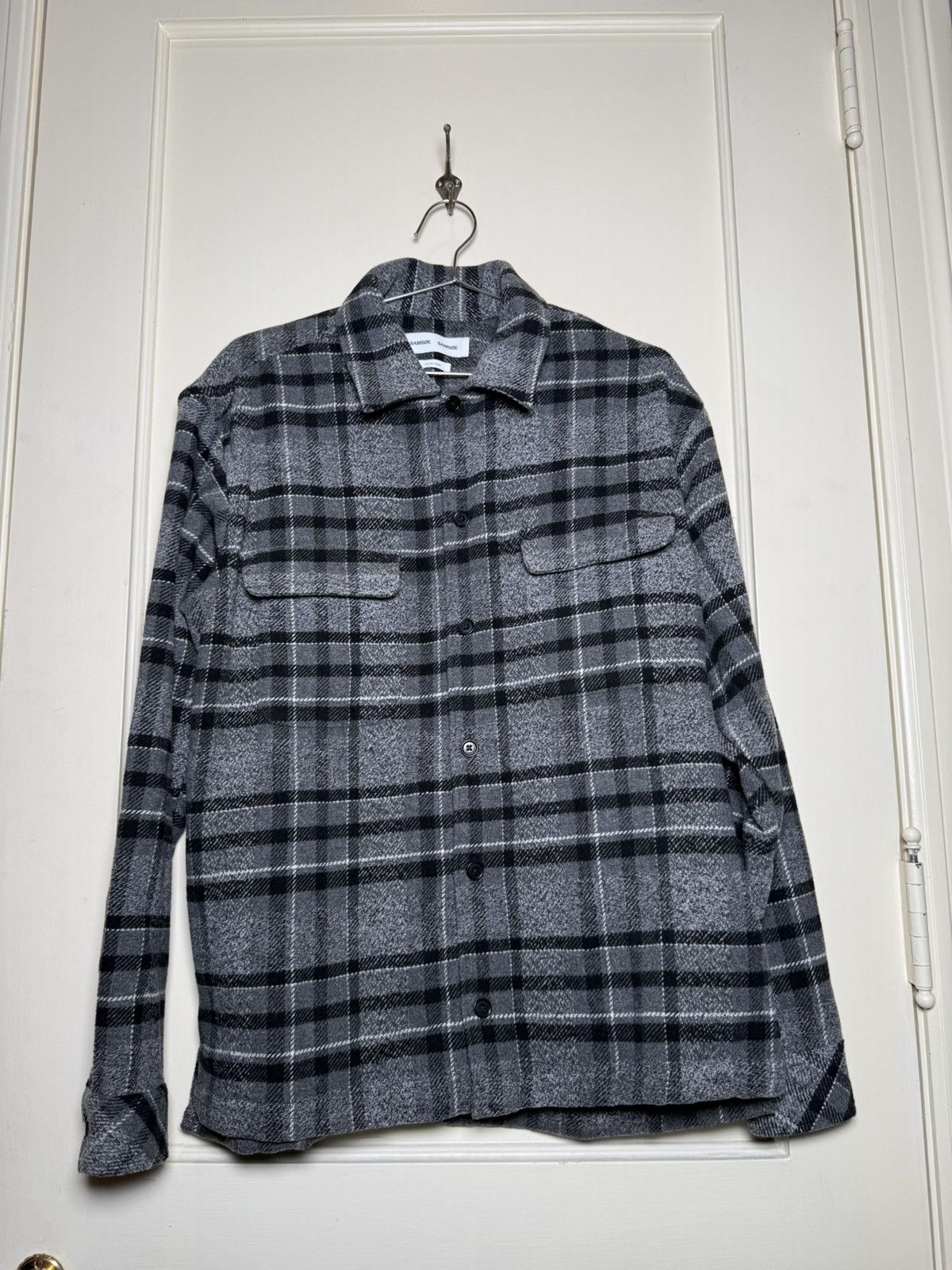 Samsoe Samsoe Samsoe Samsoe Pally plaid shirt jacket Size US M / EU 48-50 / 2 - 1 Thumbnail