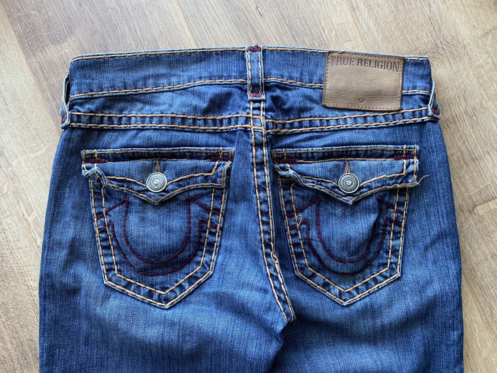 True Religion Vintage True Religion Geno W Flap Super T relaxed slim jeans Size US 30 / EU 46 - 5 Thumbnail