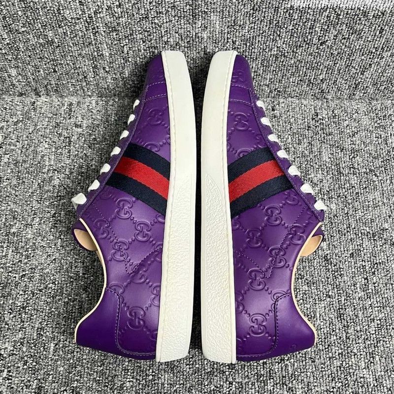 Gucci Gucci Classic Logo Leather Casual Sneakers - Size US 7.5 / EU 40-41 - 7 Thumbnail