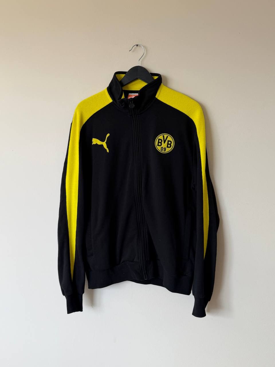 Puma Puma F.C. Dortmund Footbal Training Zip-Up Hoodie Men's Size US M / EU 48-50 / 2 - 2 Thumbnail