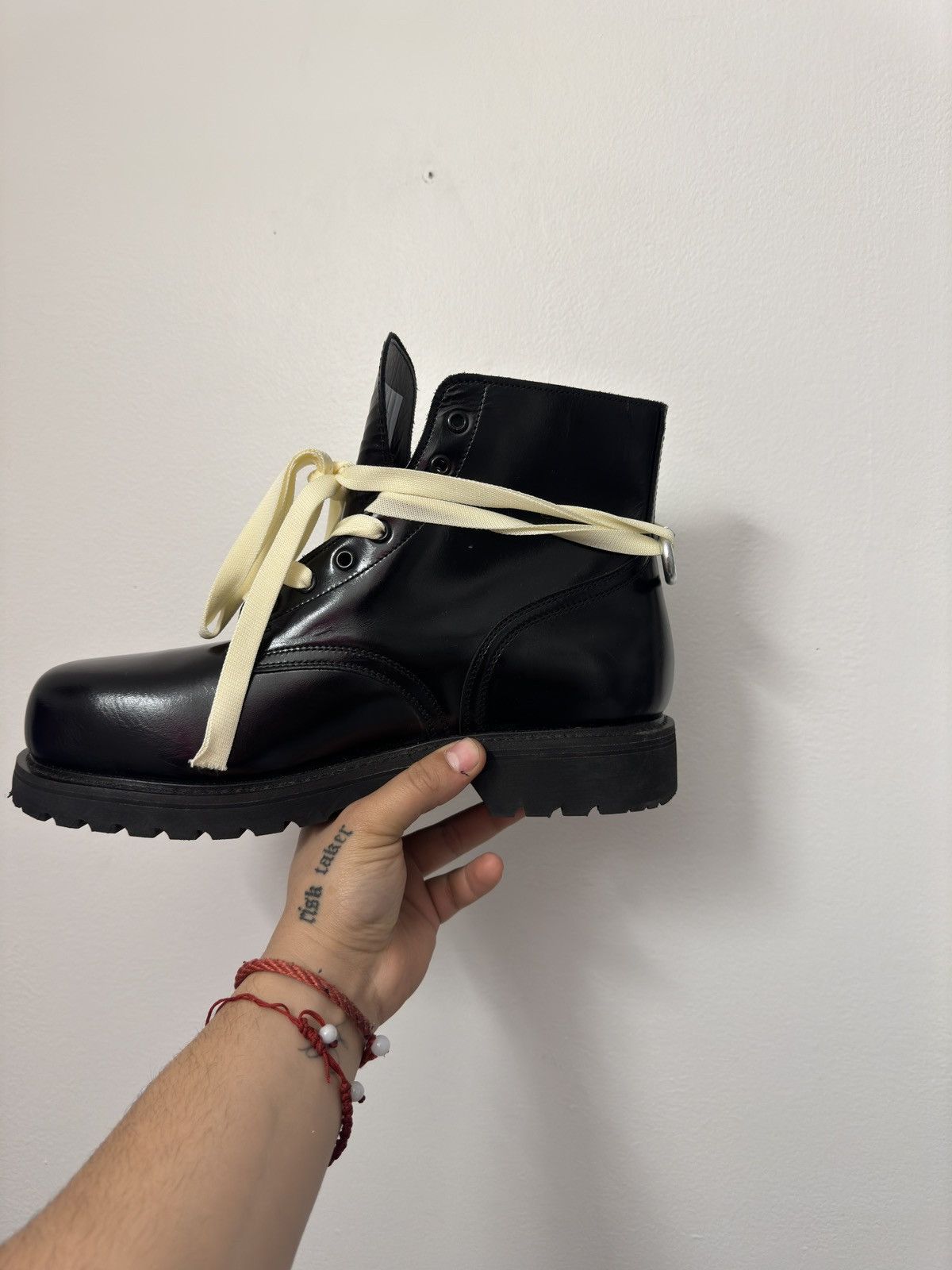Other 1980’s Vintage Military Leather Ankle Combat Boots Size US 10.5 / EU 43-44 - 5 Thumbnail