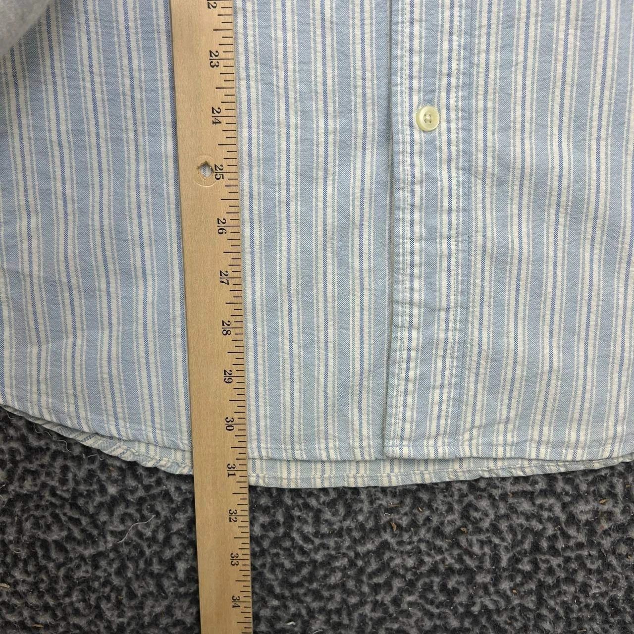 U.S. Polo Assn. U.S. Polo Assn. Button Down Shirt Men Blue Striped Cotton M Size US M / EU 48-50 / 2 - 6 Thumbnail