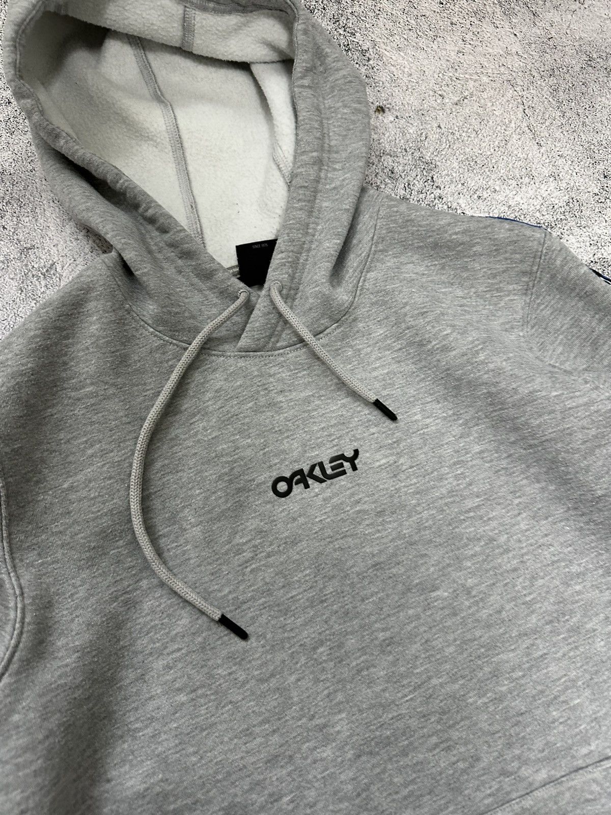Oakley Oakley Lampas Hoodie Centre Logo Gray Size US M / EU 48-50 / 2 - 7 Thumbnail