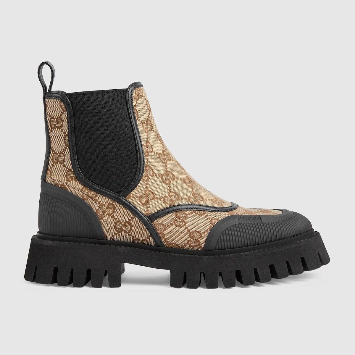 Gucci o1mt1gz0325 GG Ankle Boots in Beige Size US 5.5 / EU 38 - 1 Thumbnail