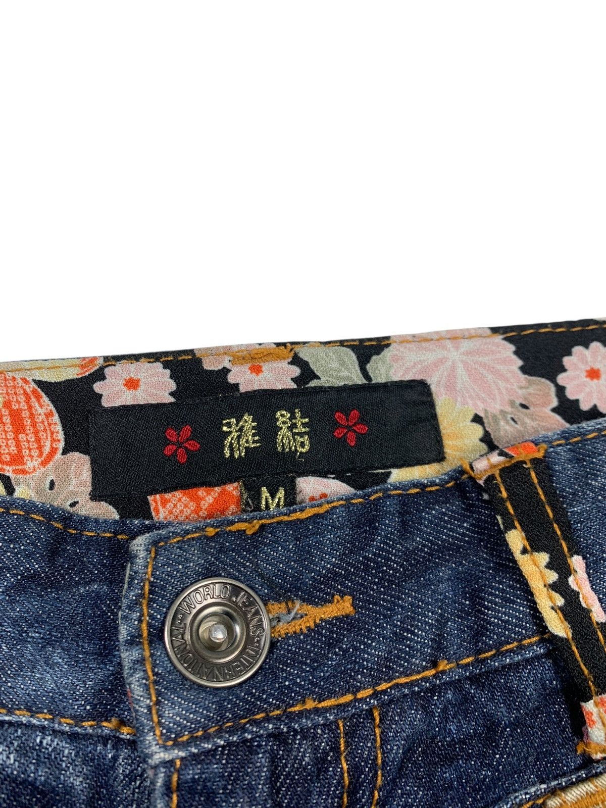 Tornado Mart Japanese brand double waist jeans pants Size US 30 / EU 46 - 9 Thumbnail