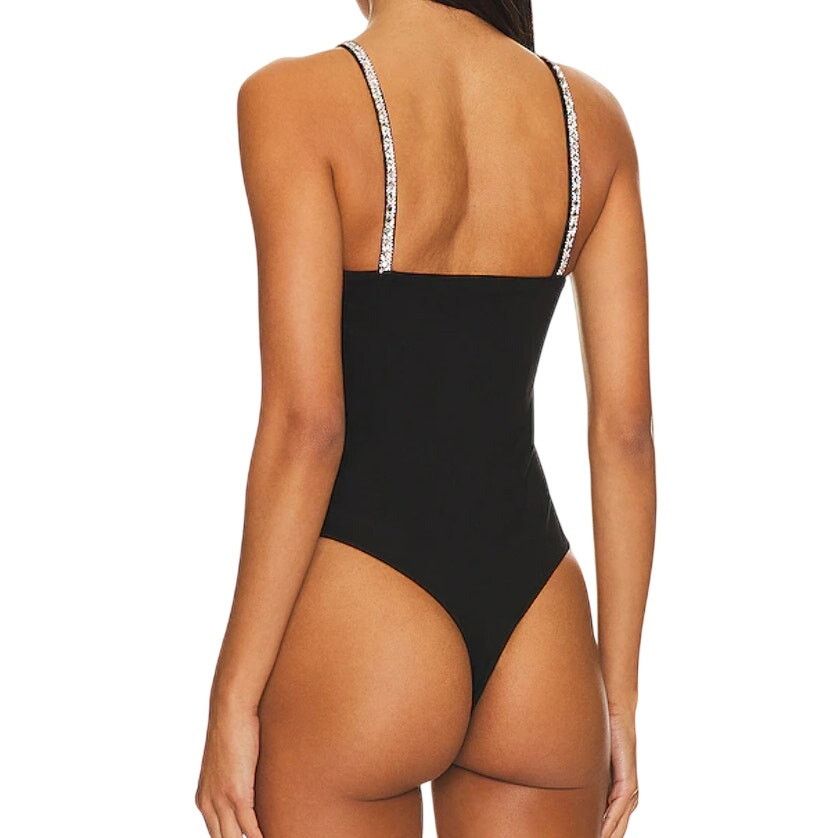 superdown Superdown Mazu Bodysuit in Black, Size M Size M / US 6-8 / IT 42-44 - 3 Thumbnail