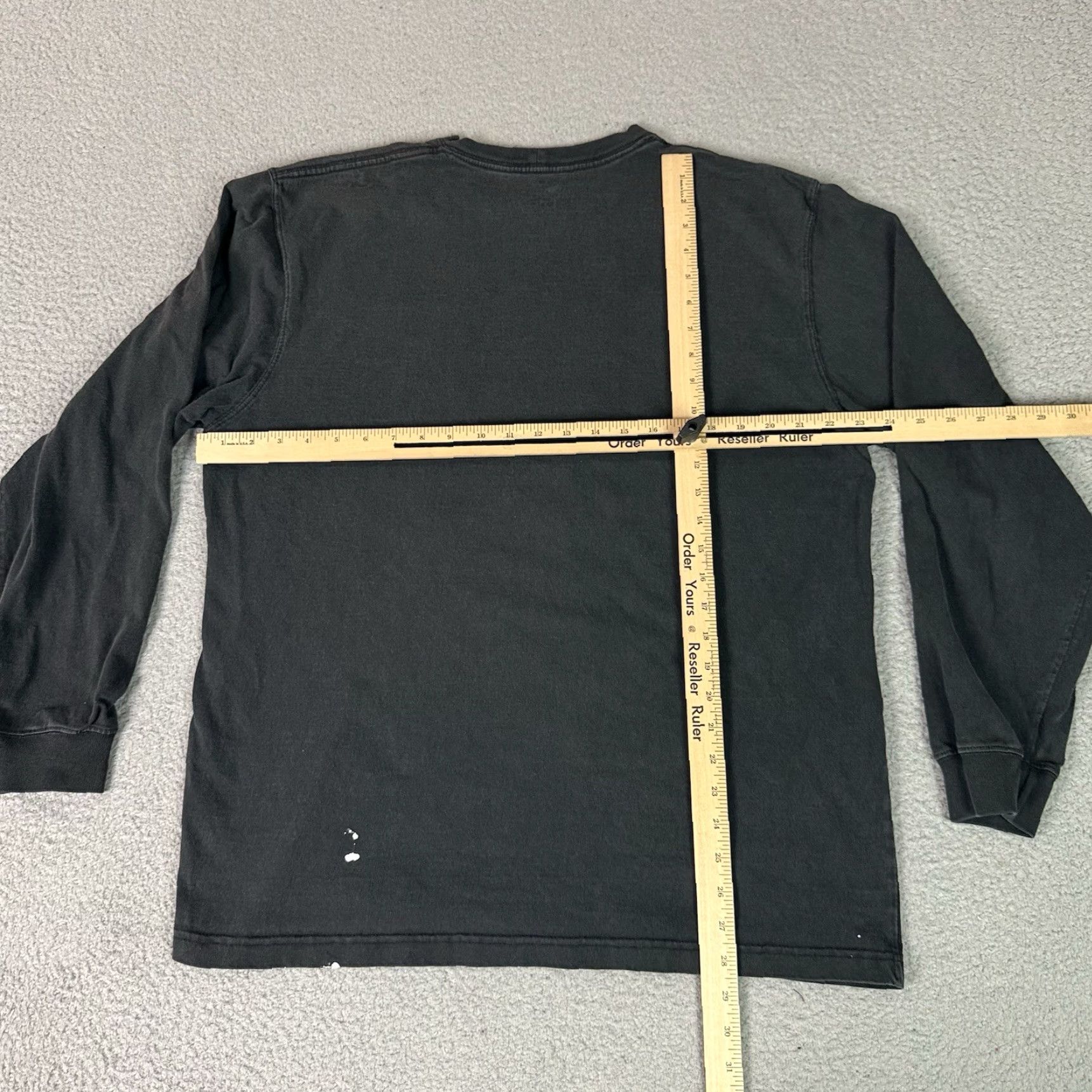 Carhartt VINTAGE Carhartt Shirt Mens Black XL Loose Fit Crew Neck Long Sleeve Casual 100% Cotton Size US L / EU 52-54 / 3 - 6 Thumbnail