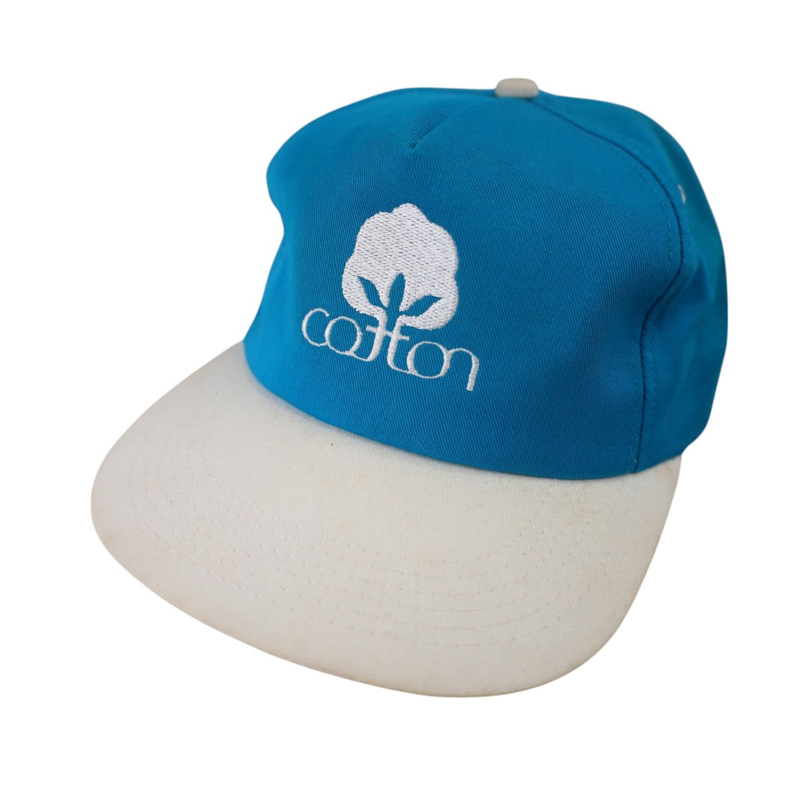 Vintage Vintage Cotton Classic Logo Snapback Trucker Hat Size ONE SIZE - 4 Thumbnail