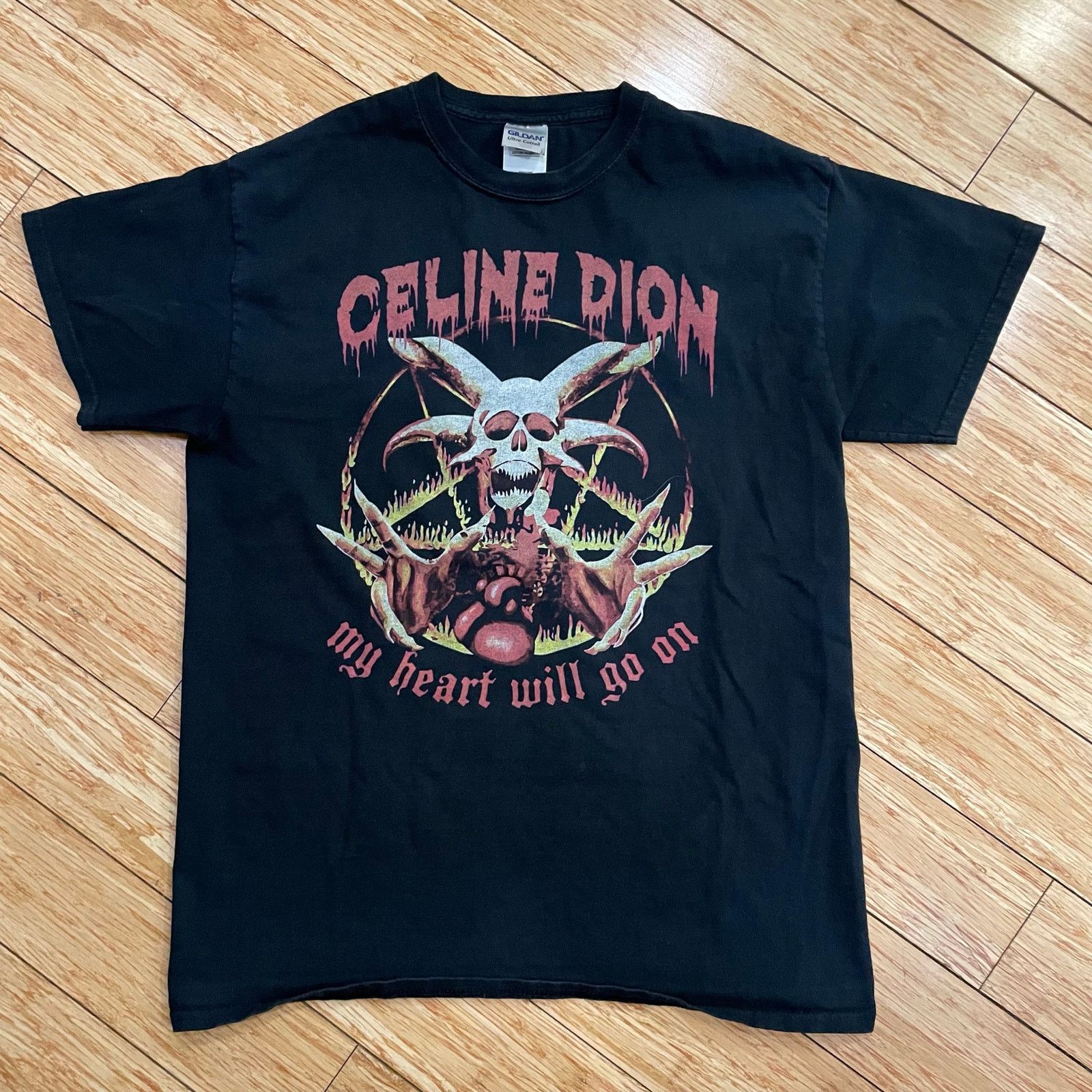 レビュー高評価商品 Celine Celine Grailed | shirt t logo rhinestone トップス