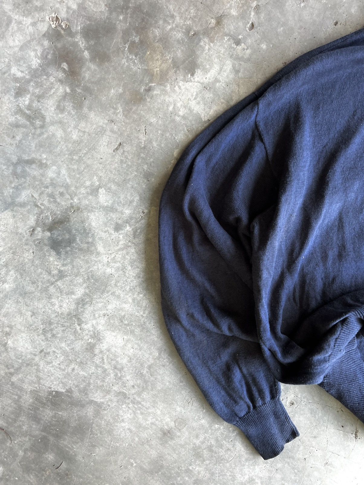Issey Miyake Vintage 80s TÊTE HOMME Katoh Kazutaka Mock Neck Sweater Size US M / EU 48-50 / 2 - 12 Thumbnail