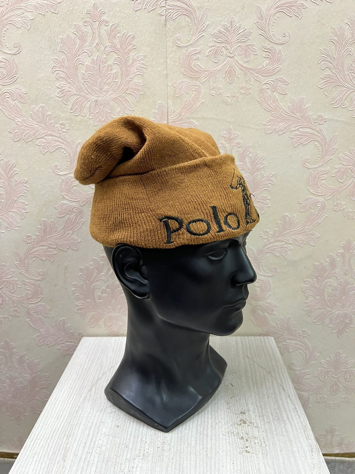 Vintage Vintage Polo Land Spell Out Beanie Hats Size ONE SIZE - 4 Thumbnail