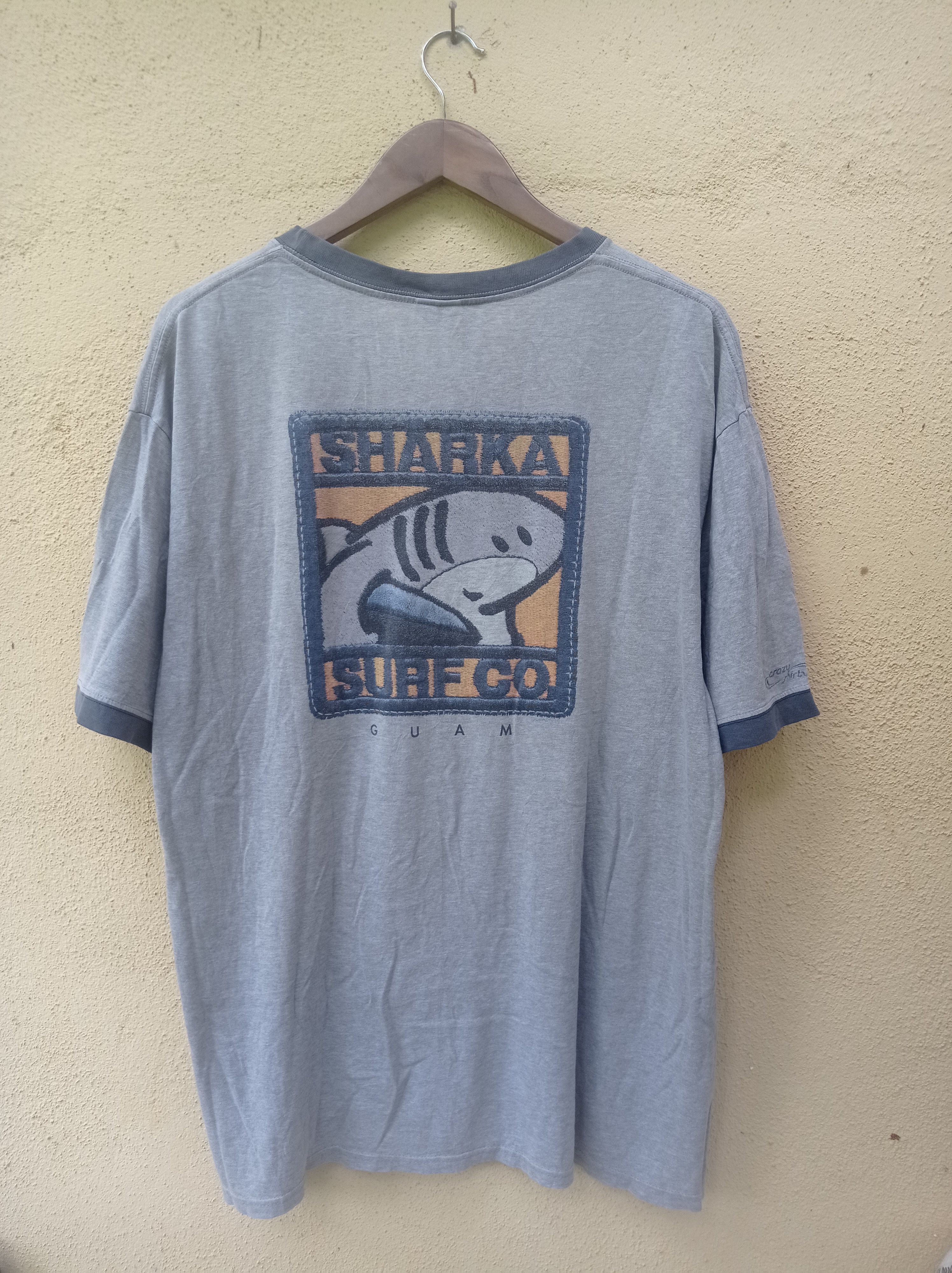 Crazy shirts Hawaii surf co sharka #GL34
