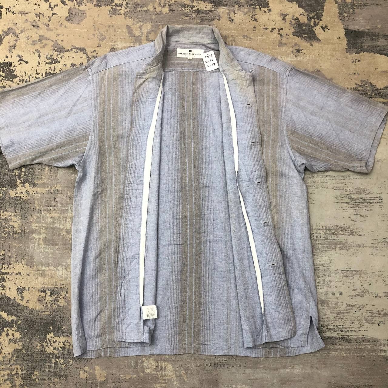 Pierre Balmain T476 PIERRE BALMAIN PARIS BOWLING SHIRTS Size US L / EU 52-54 / 3 - 3 Thumbnail
