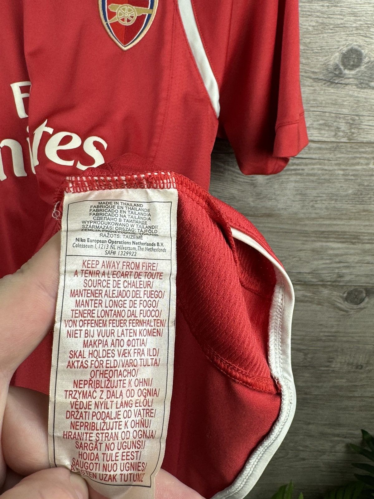 Nike Nike Arsenal Vintage Soccer Jersey Football size S Size US S / EU 44-46 / 1 - 8 Thumbnail