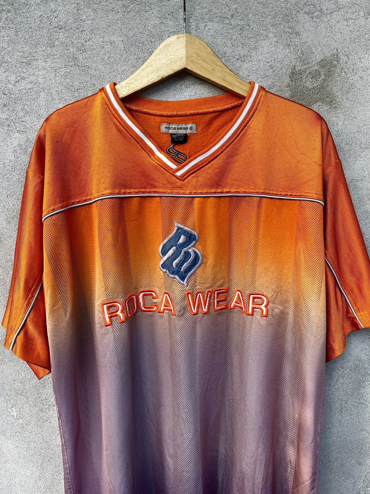 Rocawear × Vintage 00’S HIPHOP JERSEY ROCA WEAR JAY Z Size US XL / EU 56 / 4 - 4 Thumbnail