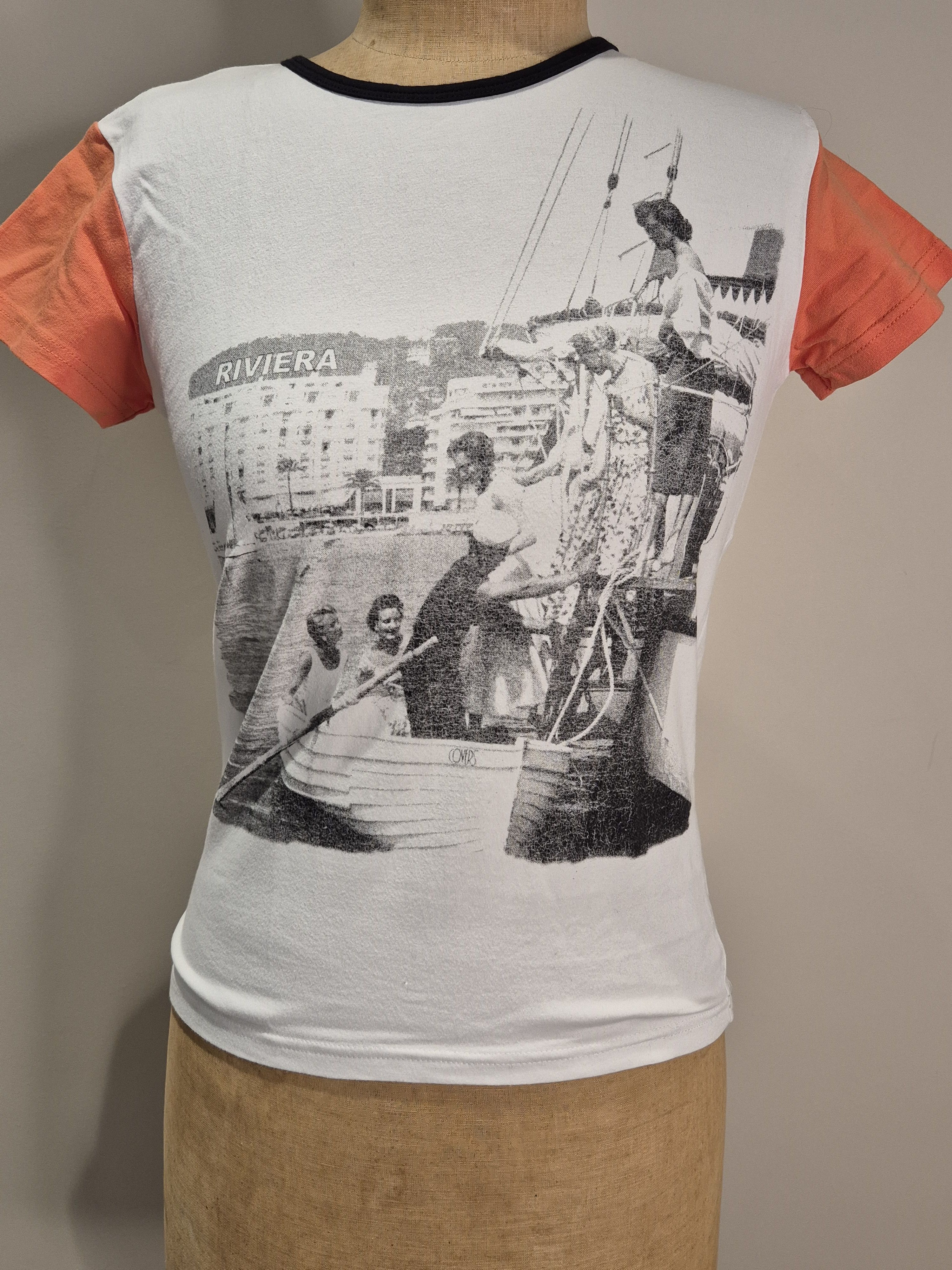 Dolce & Gabbana Covers 1950s Riviera DolceGabbana inspired t-shirt Size S / US 4 / IT 40 - 1 Thumbnail