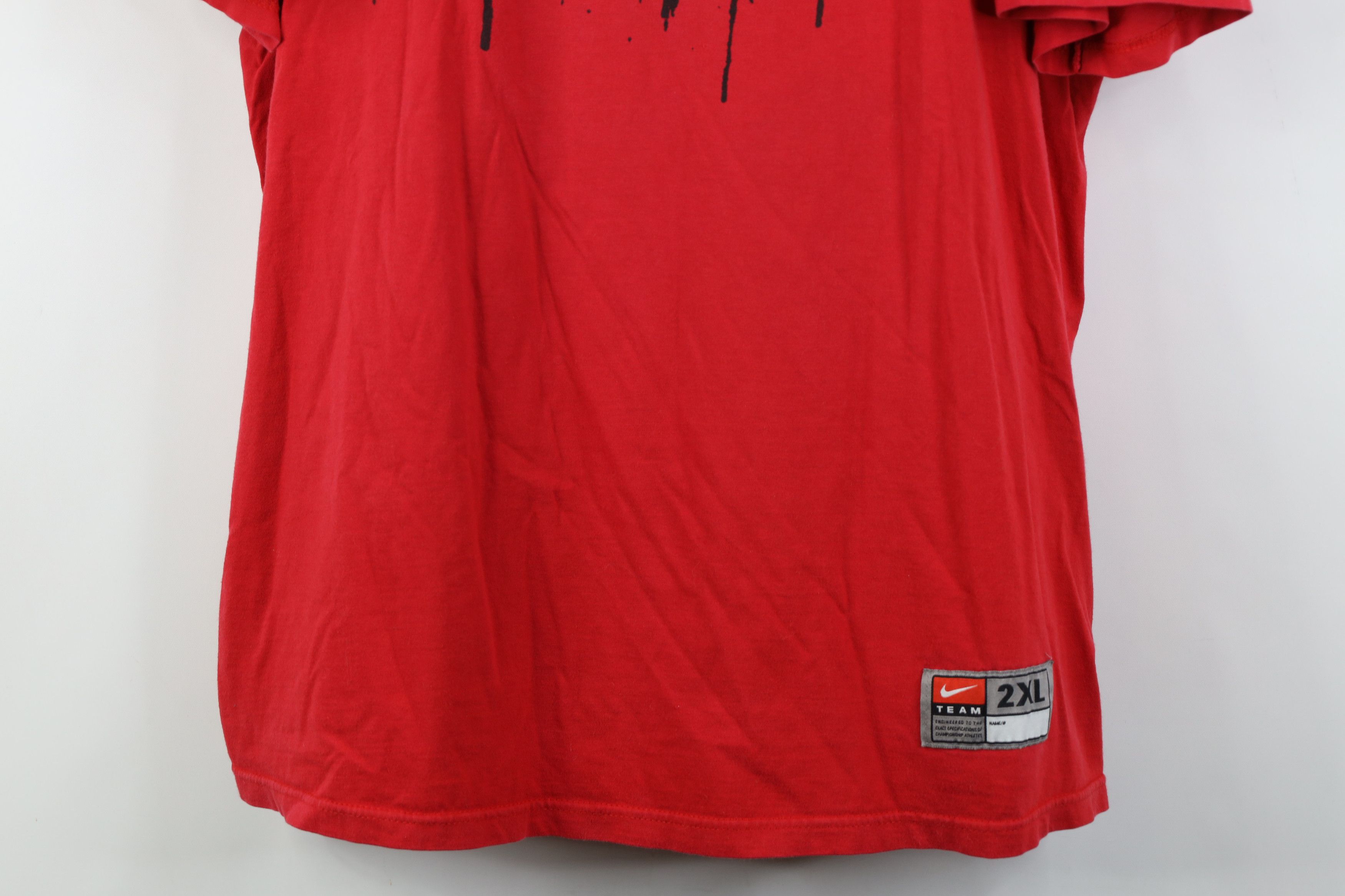 Nike Vintage Y2K Nike Center Swoosh Ohio State University T-Shirt Size US XXL / EU 58 / 5 - 3 Thumbnail