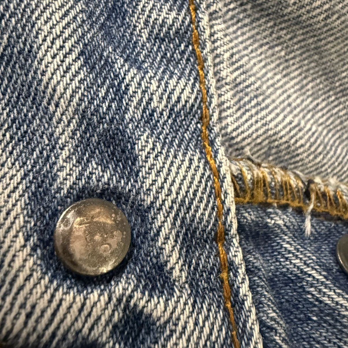 Levi's Vintage Clothing 🔥🇺🇸 Vintage Levis 501 Classic Aging Distressed Denim Size US 33 - 14 Thumbnail