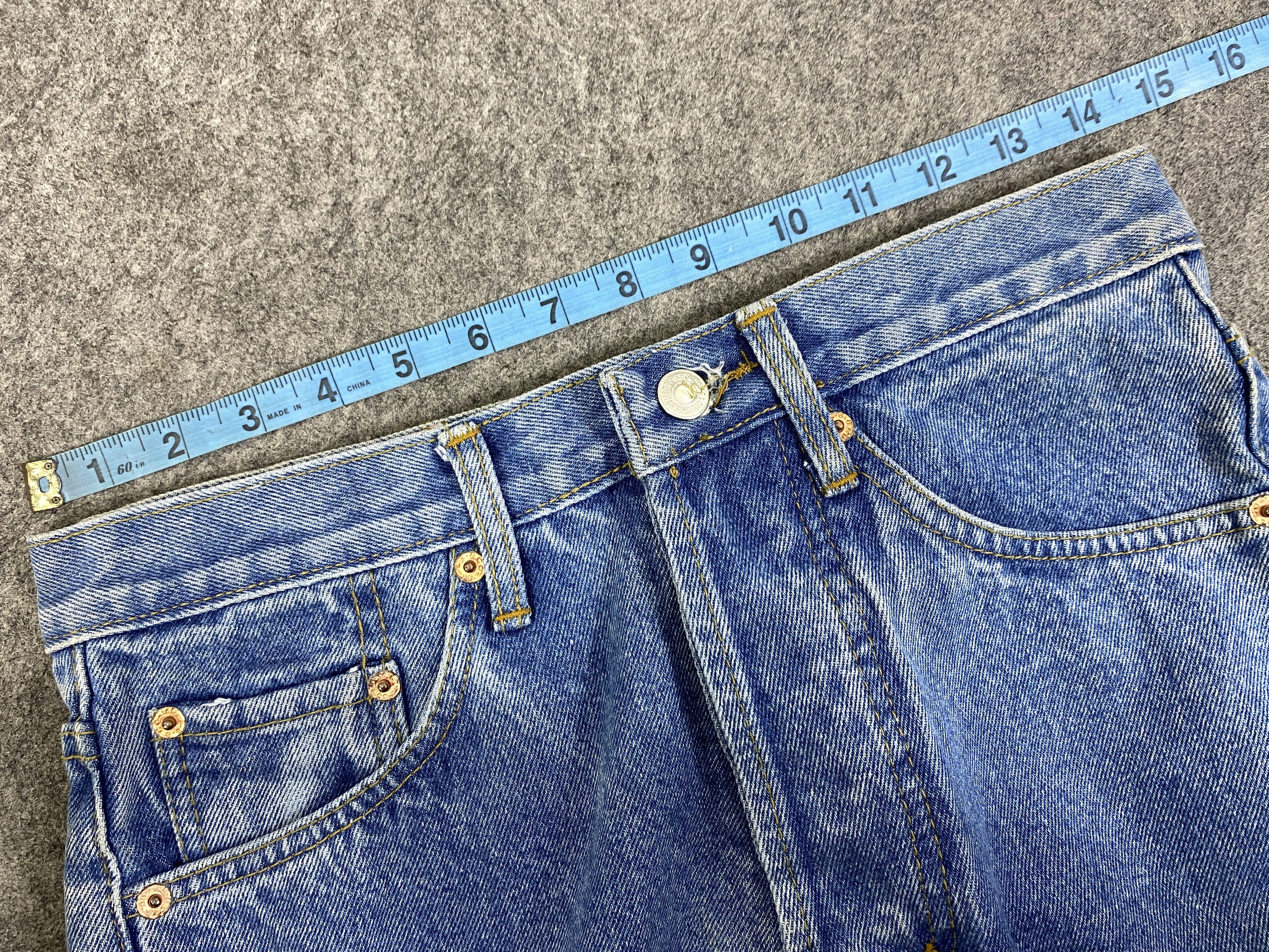 Levi's Blue Vintage Levis 501 Denim Jeans 29x33 - JN3159 Size US 29 - 5 Thumbnail