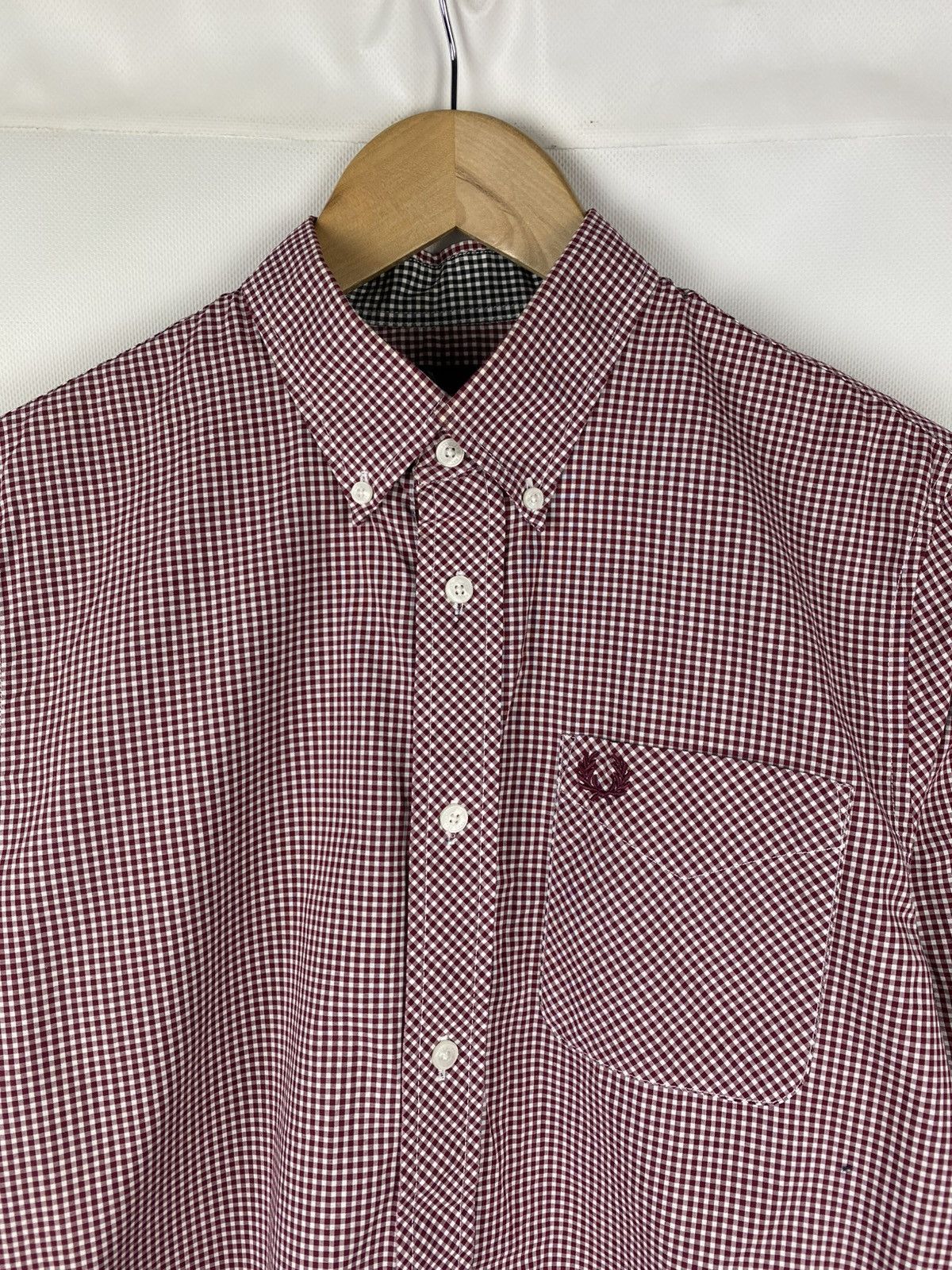 Fred Perry Fred Perry Men’s Long Sleeve Plaid Button Up Shirt Size M Size US M / EU 48-50 / 2 - 8 Thumbnail