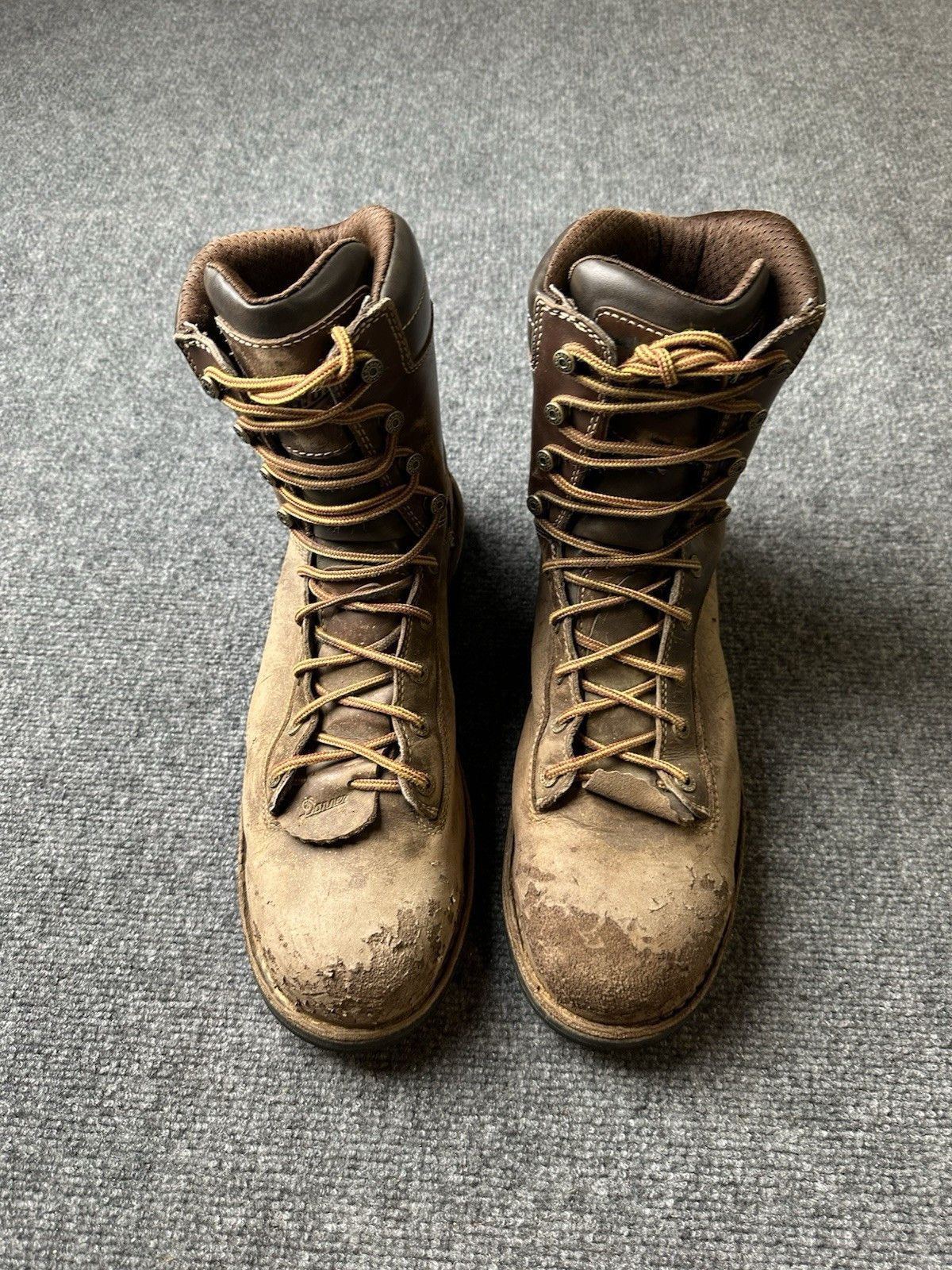 Danner Mens Work Boots Danner Quarry USA 8” Gore-Tex, Size US 14 Size US 14 / EU 47 - 4 Thumbnail
