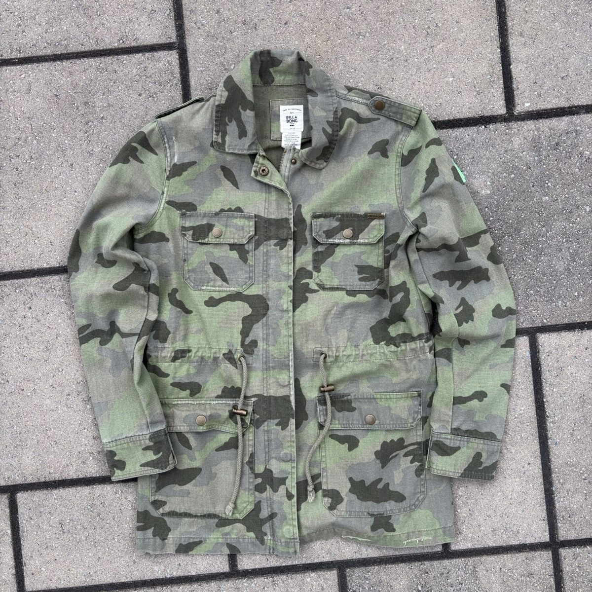 Billabong Vintage Billabong Denim Camo Jacket Size US M / EU 48-50 / 2 - 1 Thumbnail
