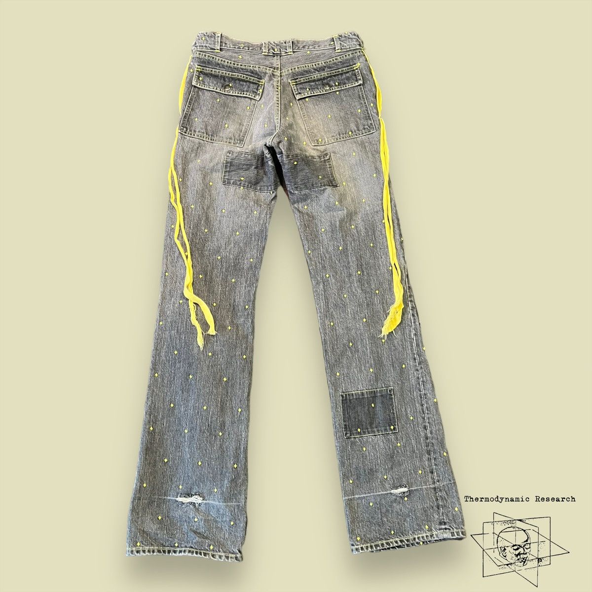 Undercover UNDERCOVER ILLUSION OF HAZE 2 PIECE DENIM SUIT - S/S02 Size 38S - 9 Thumbnail
