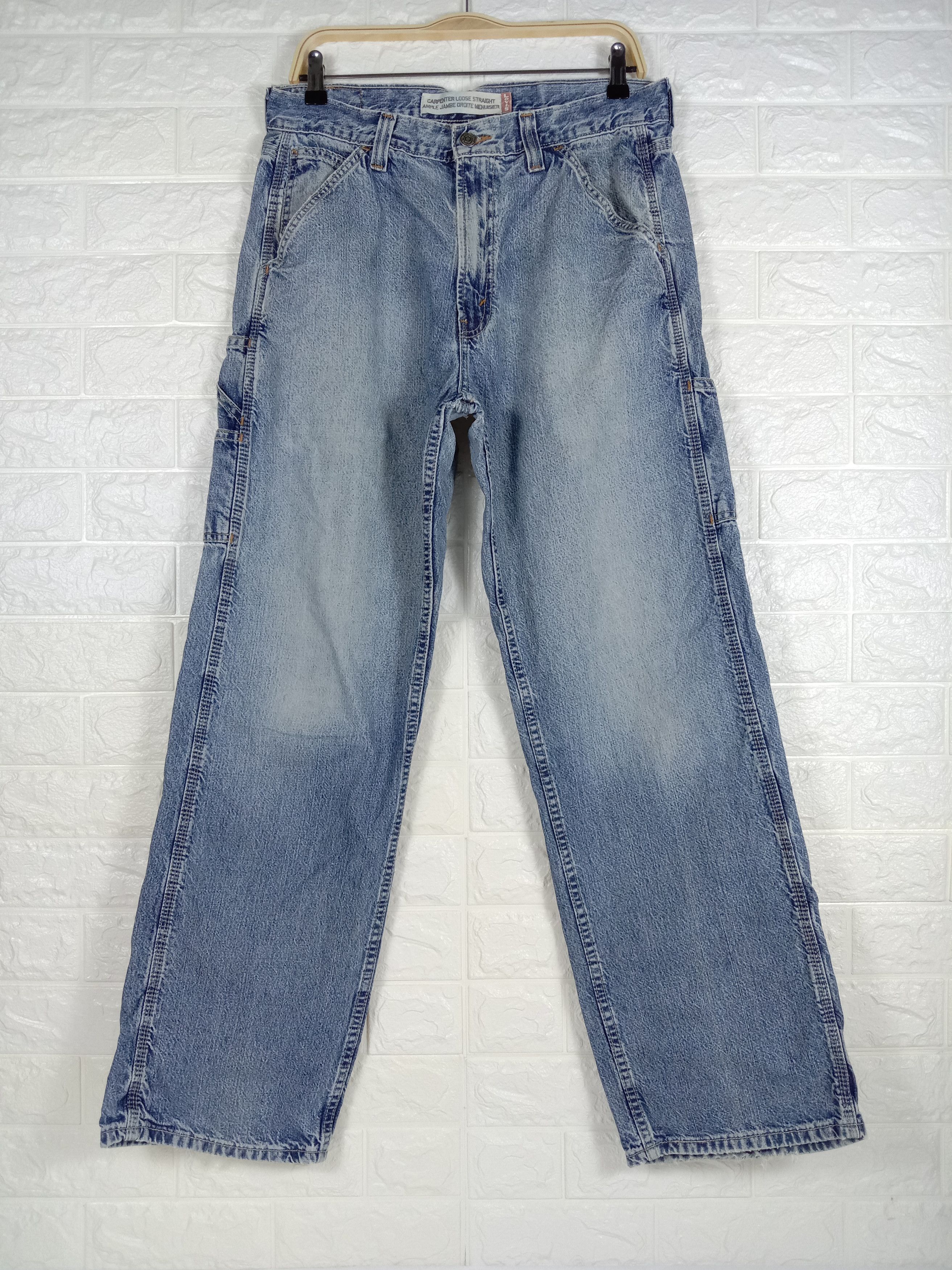 Vintage Levi's Carpenter Earth Tone Loose Straight Jeans