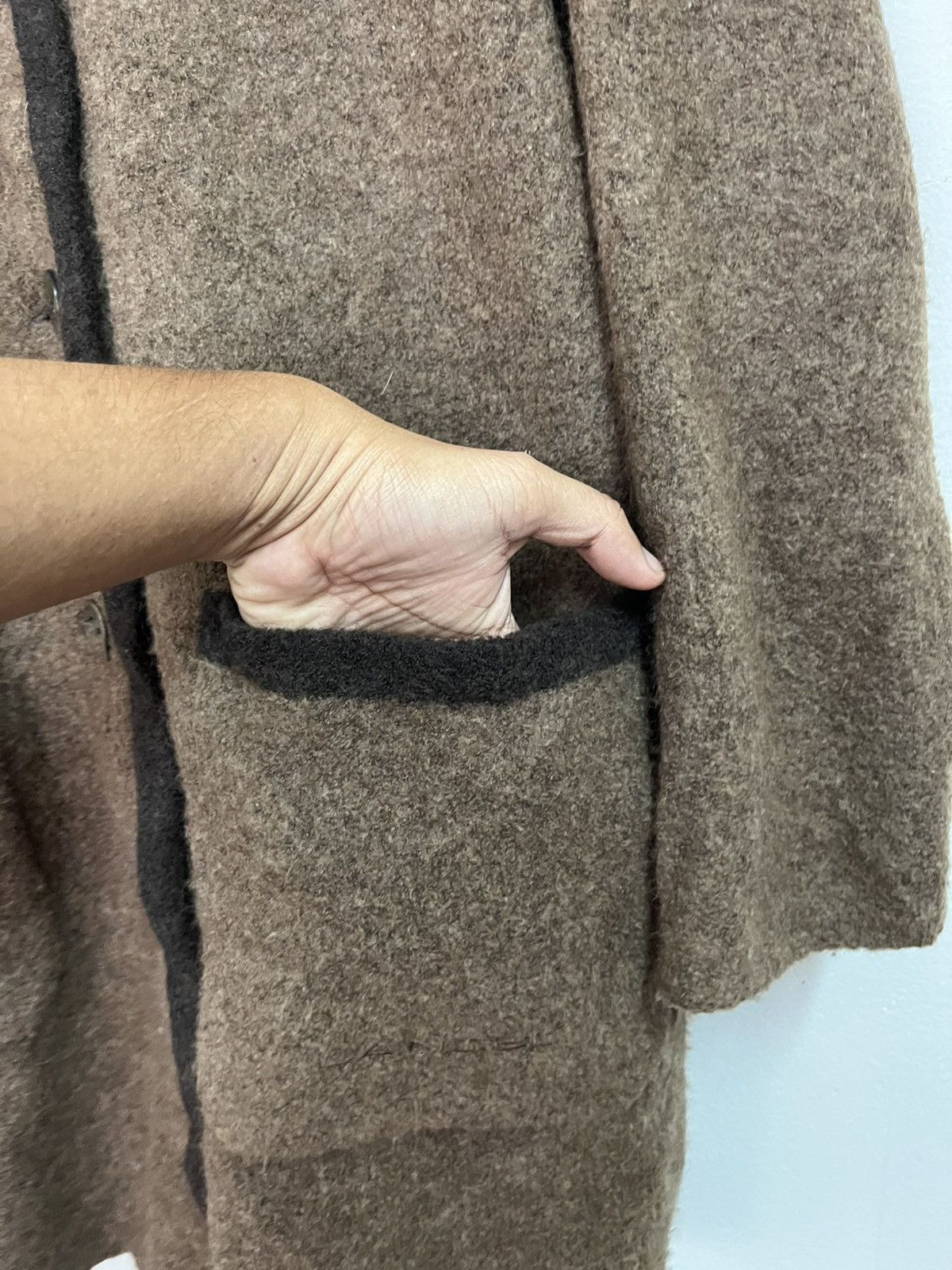 Lancel 💥CRAZY PIECE TRUE Vintage LANCEL Soft Cashmere Wool Jackets Size XL / US 12-14 / IT 48-50 - 6 Thumbnail