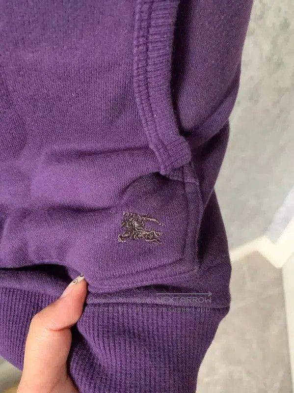 Burberry Burberry Blue Label Purple Cotton Dress. Size M / US 6-8 / IT 42-44 - 3 Thumbnail