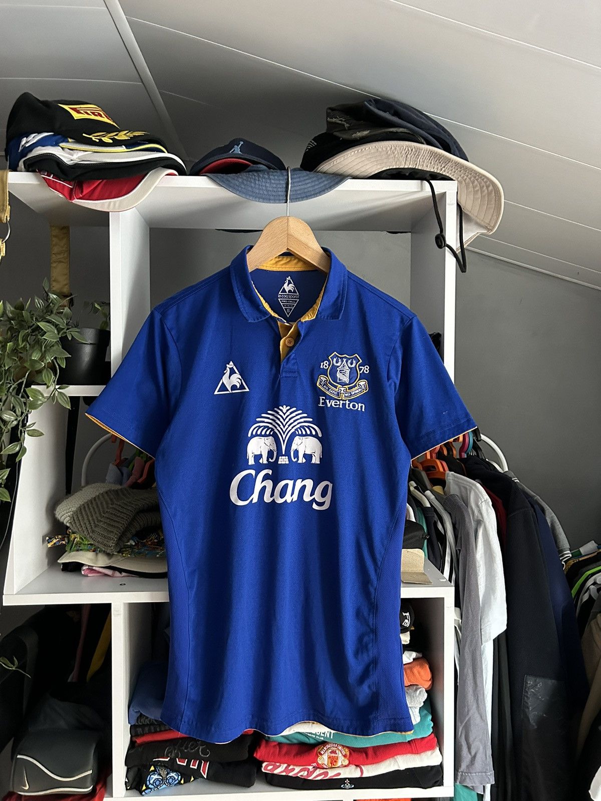 Le Coq Sportif × Vintage Everton Le coq sportif Home 2011 football shirt jersey Size US S / EU 44-46 / 1 - 1 Thumbnail