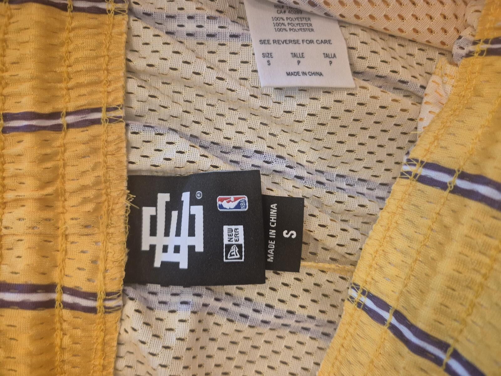 Eric Emanuel Eric Emanuel EE X New Era LA Lakers Shorts Size Small BNWT Size US 30 / EU 46 - 6 Thumbnail