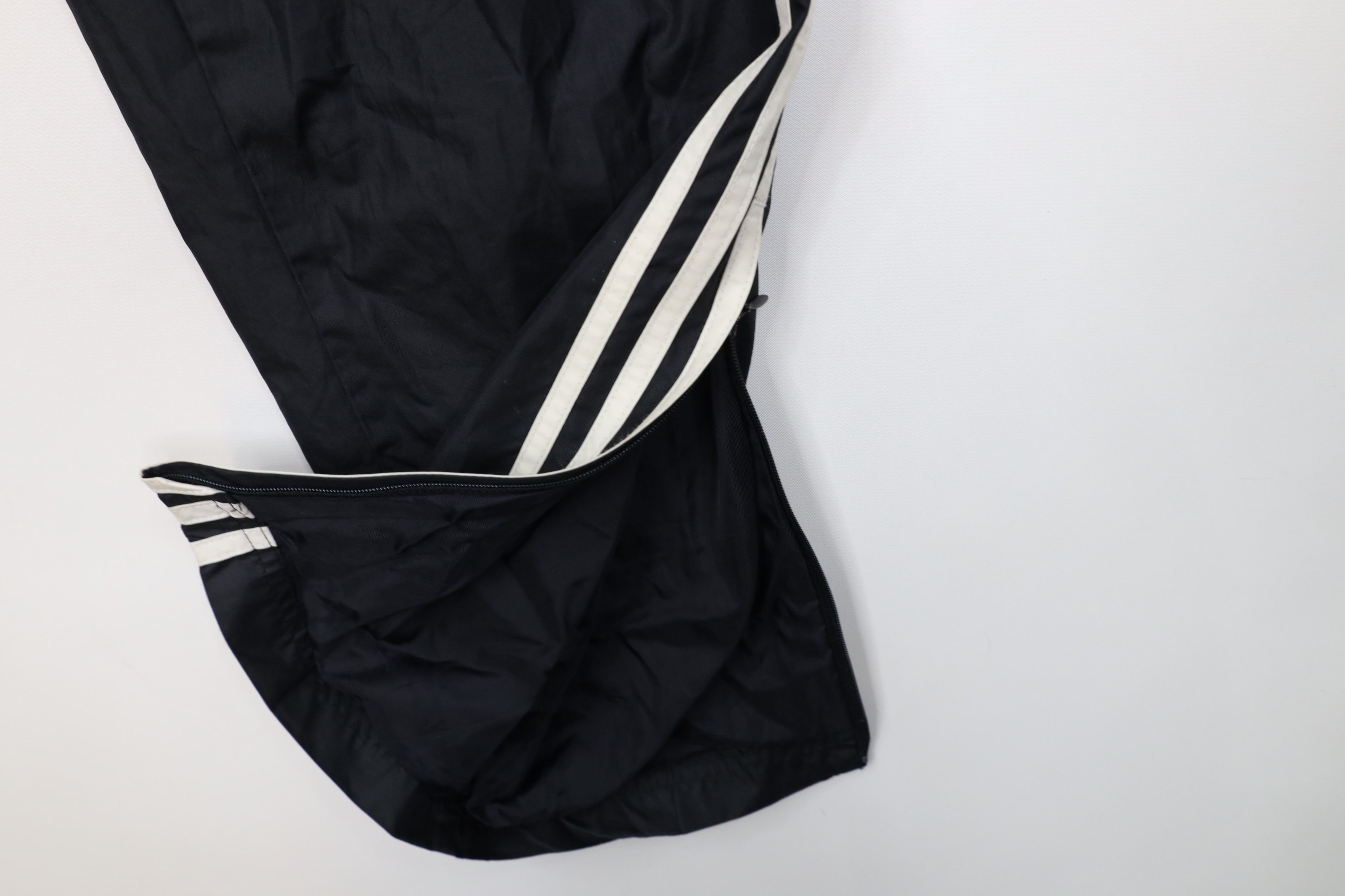 Adidas Vintage Y2K 2001 Adidas Striped Lined Windbreaker Pants Size US 32 / EU 48 - 5 Thumbnail