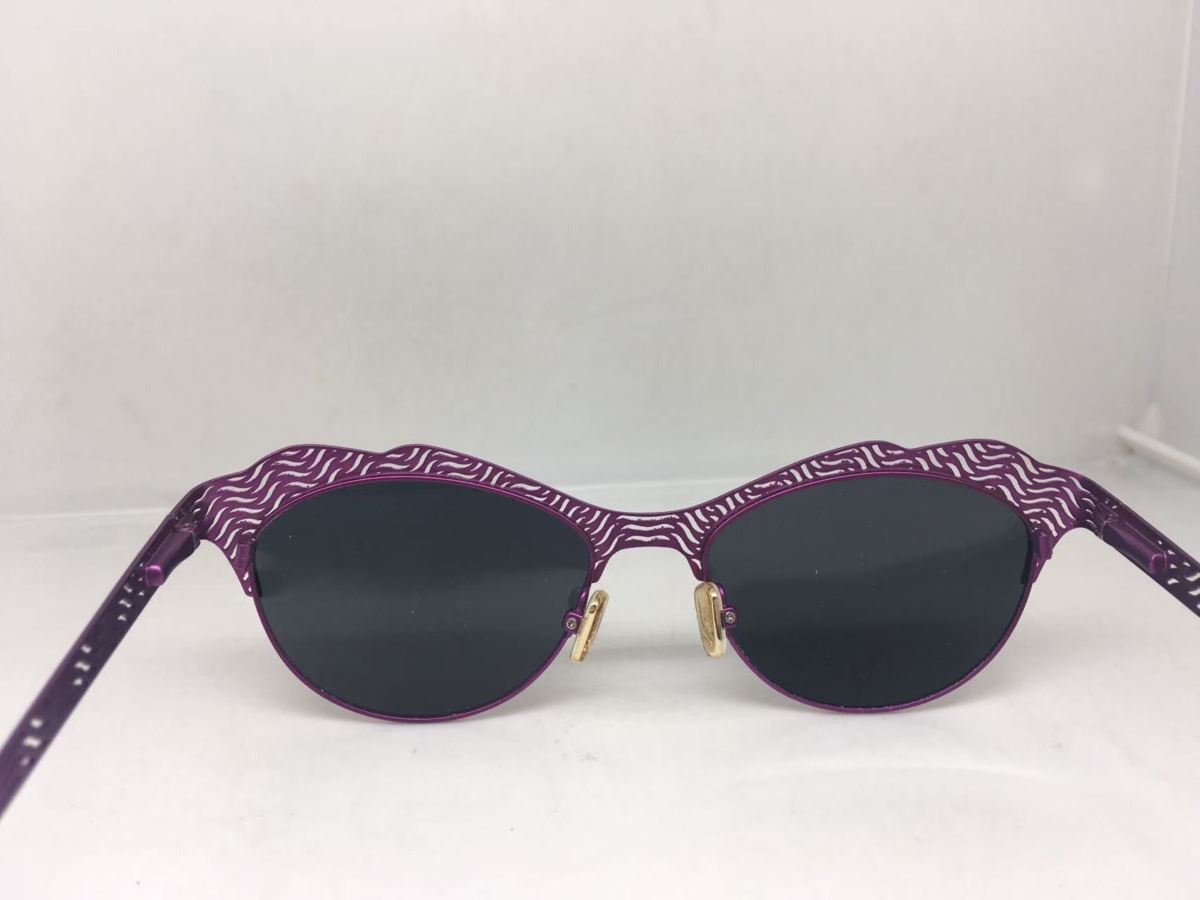Other Mod Cat Eye Purish Woman Polarized Sunglasses Size ONE SIZE - 4 Thumbnail