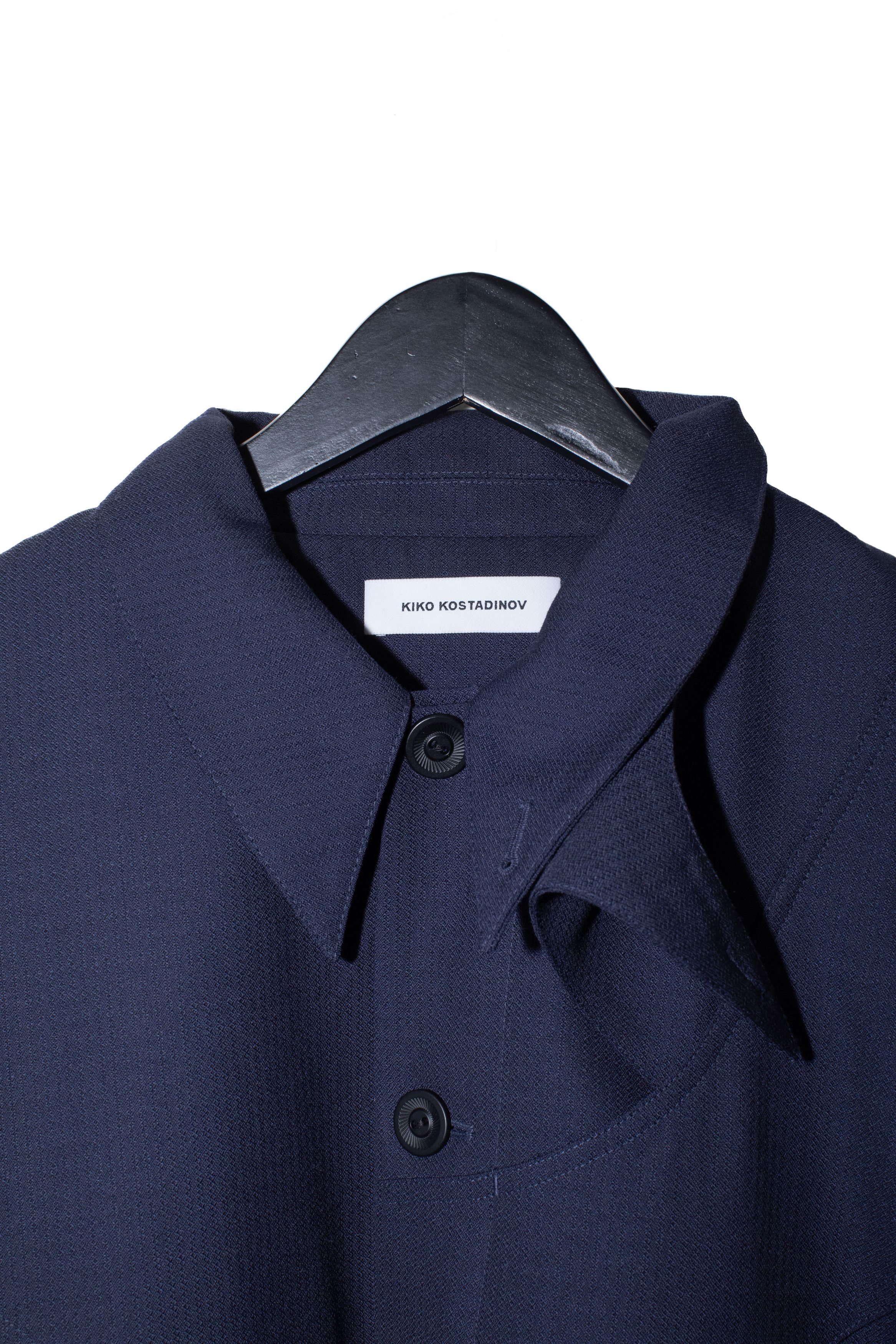 Kiko Kostadinov KASSEL BLOUSON 22AW YESTERNOW 00122022 - ORION BLUE Size 52R - 4 Thumbnail