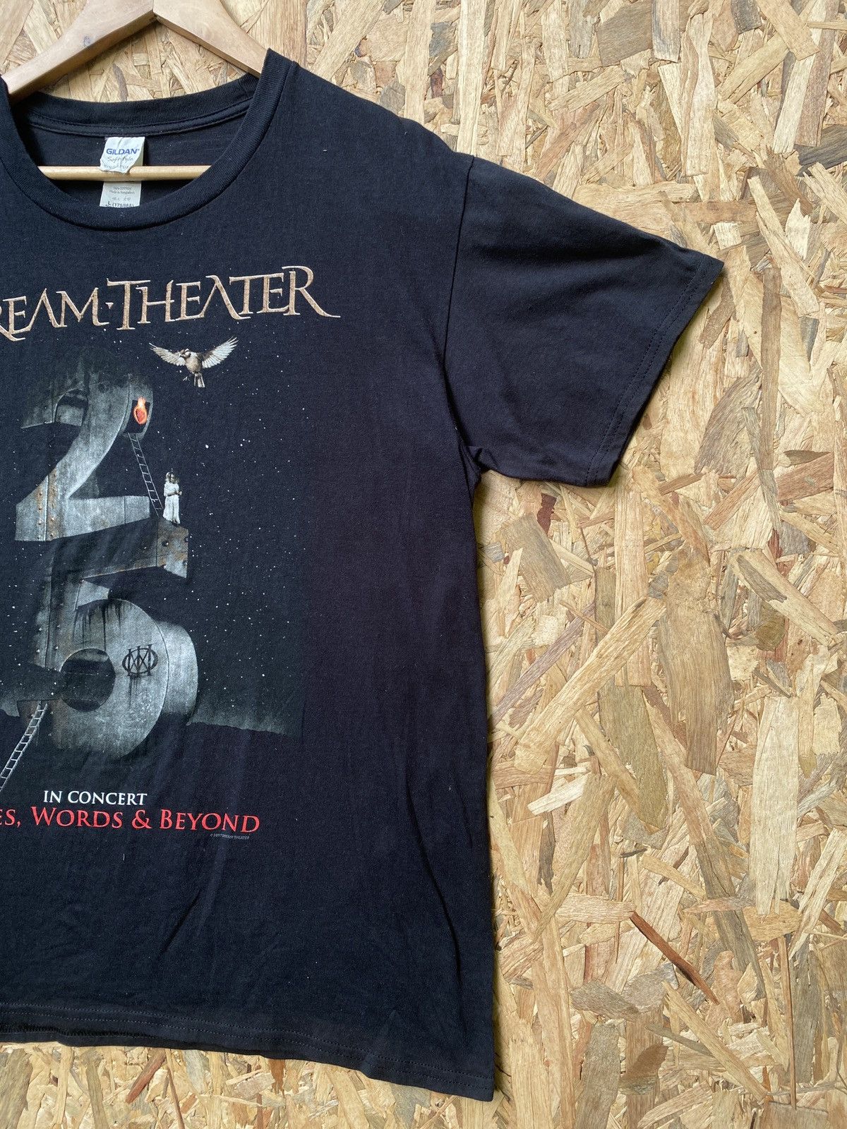 Gildan × Vintage Vintage y2k dream teather tee Size US L / EU 52-54 / 3 - 2 Thumbnail