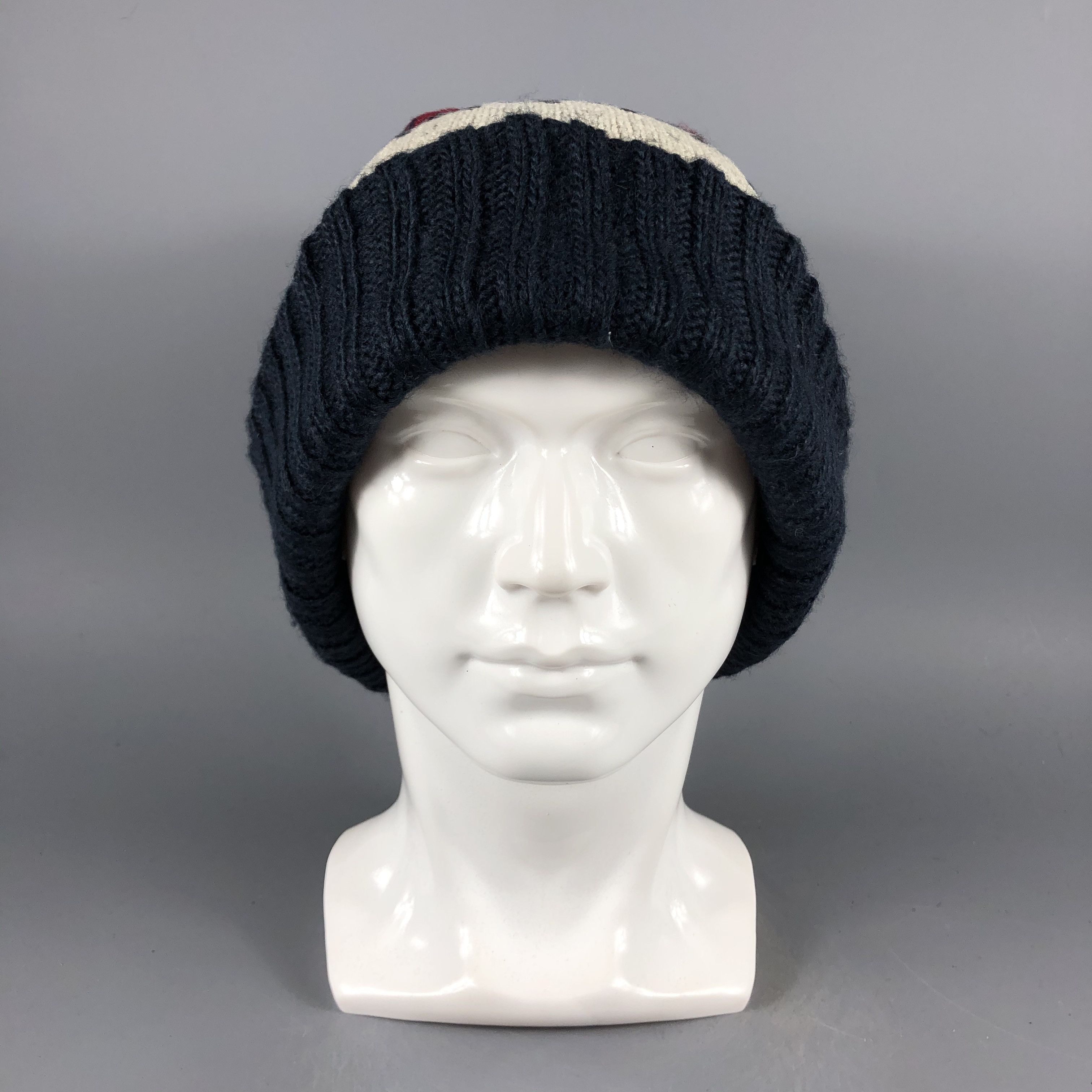 Japanese Brand × Vintage Milsa Fair Isle Beanie Snow Hat Snow Cap -D1065 Size ONE SIZE - 1 Thumbnail