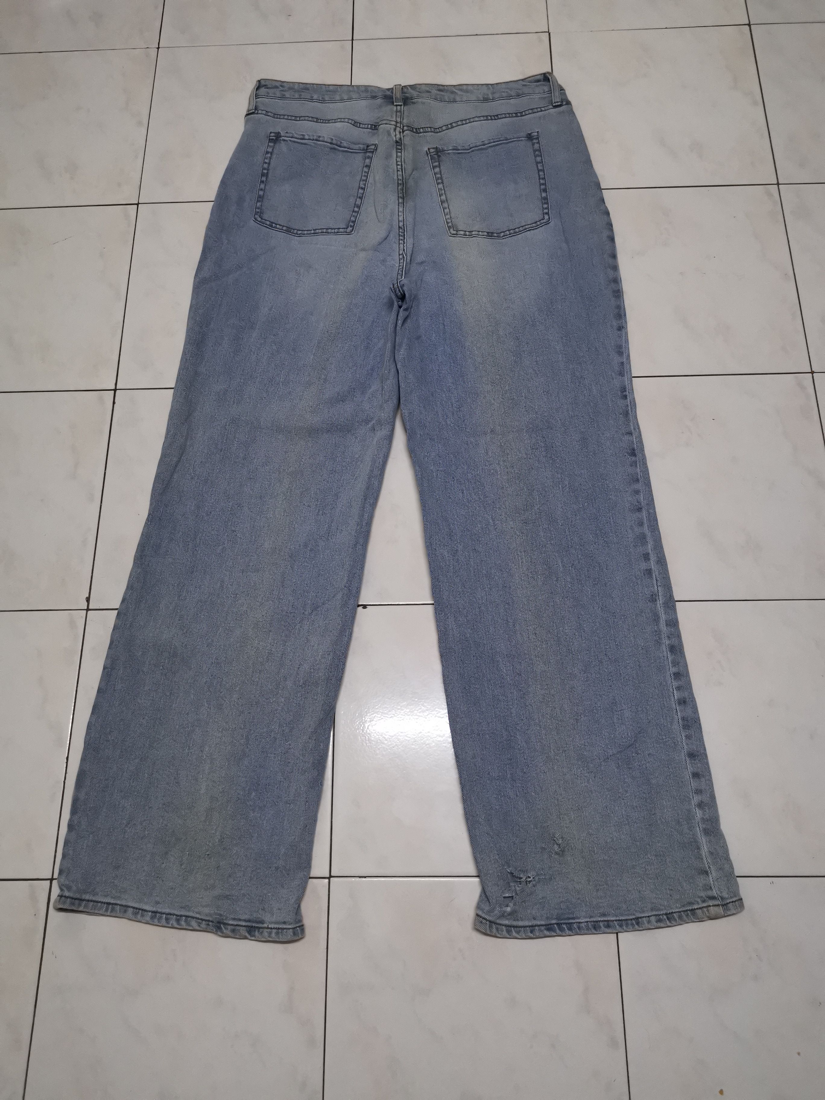 If Six Was Nine Studio ghibli distressed jeans Size US 35 - 8 Thumbnail