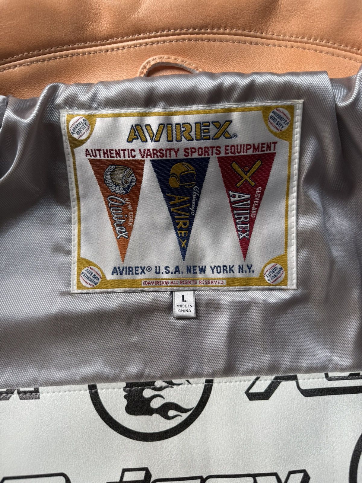 Avirex × HELLSTAR 50 years anniversary leather jacket Size US L / EU 52-54 / 3 - 6 Thumbnail