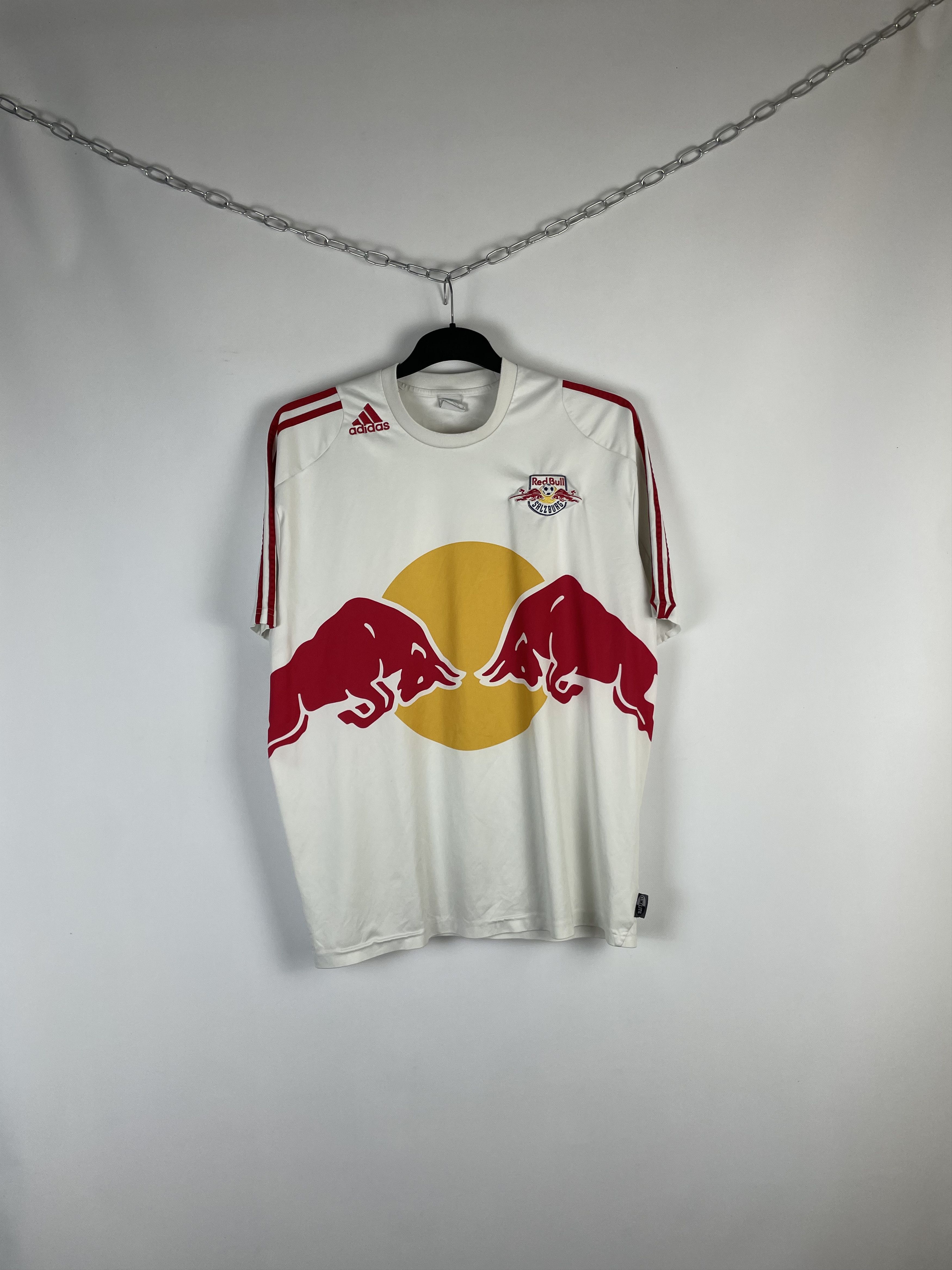 Adidas × Vintage Adidas Red Bulls FC Soccer Jersey Size US L / EU 52-54 / 3 - 1 Thumbnail