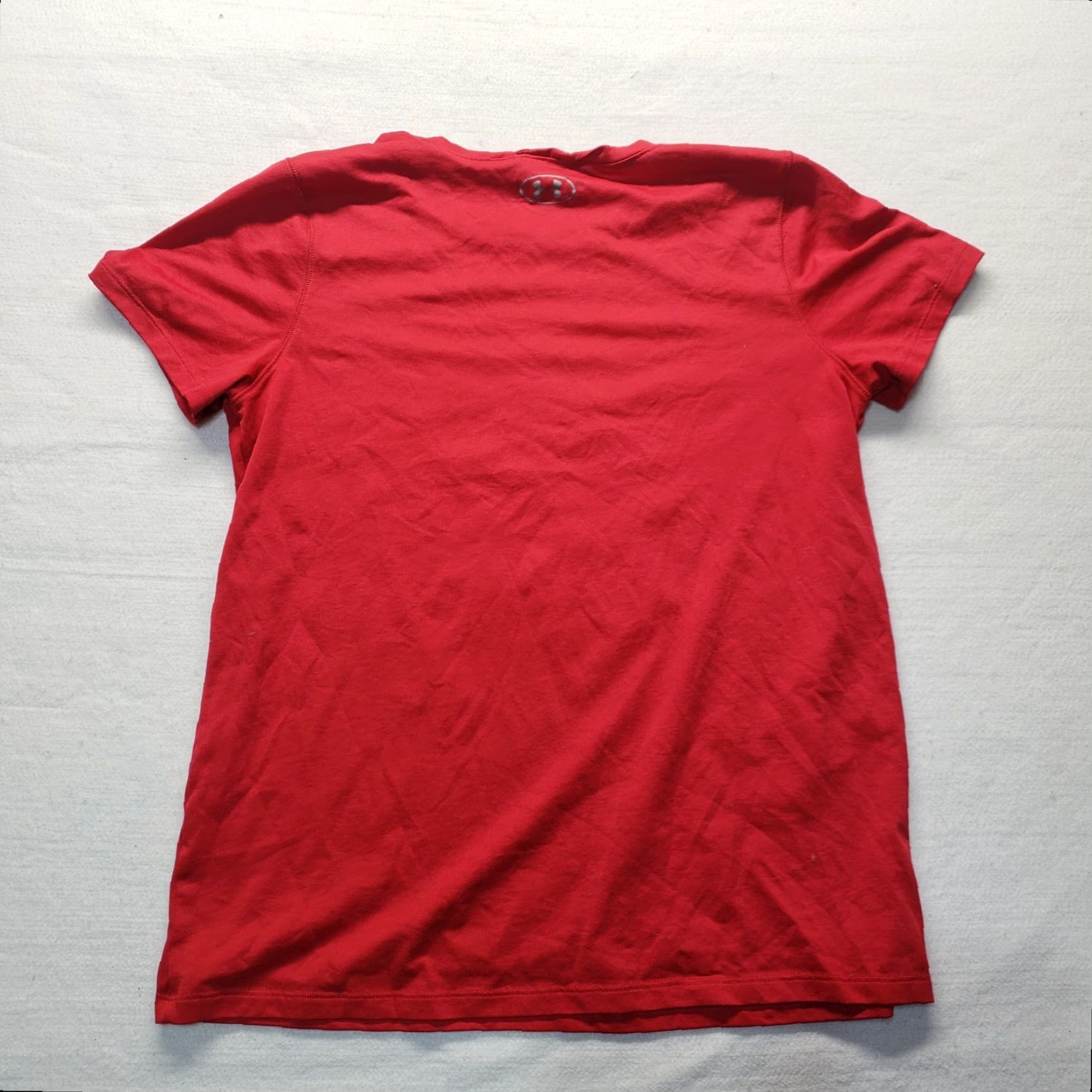 Under Armour Under Armour Shirt Men Red T-Shirt Short Sleeve Large L University Beach Summer 90s (none) Mens Size US L / EU 52-54 / 3 - 6 Thumbnail