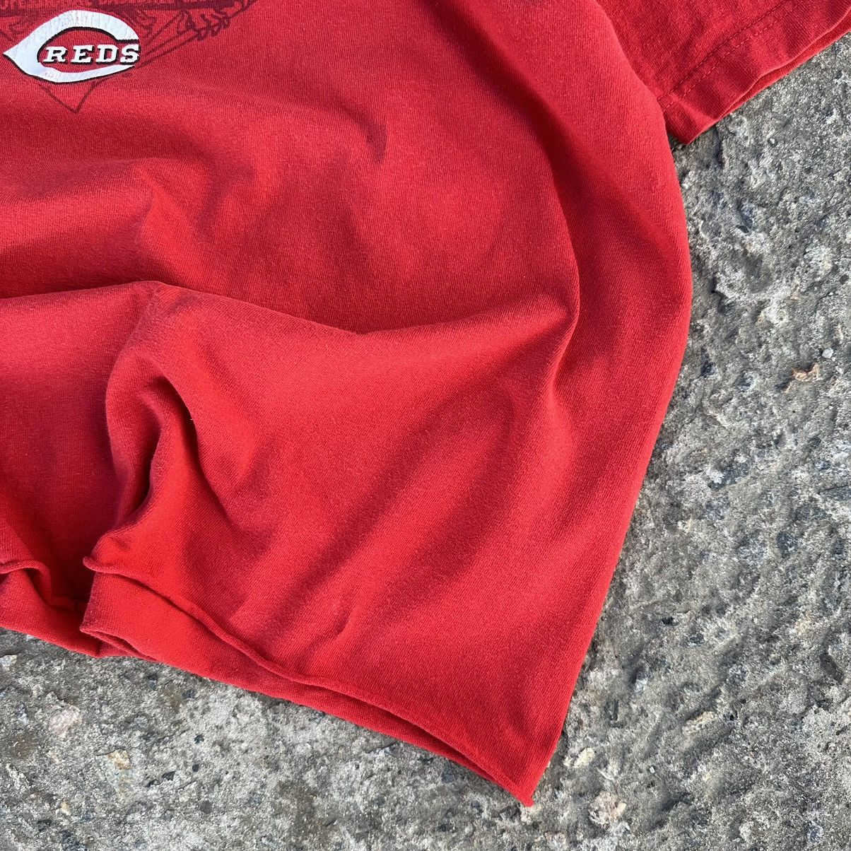 Vintage Vintage T-shirts Reds Baseball Club Big Logo Rugby 90s Y2K Size US XL / EU 56 / 4 - 3 Thumbnail
