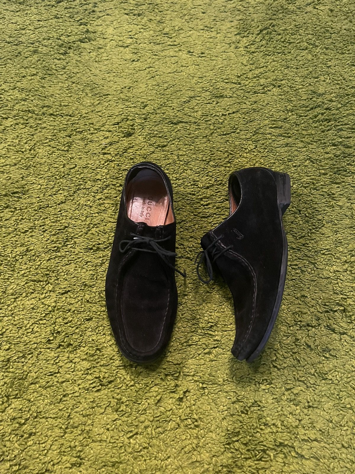 Gucci × Vintage Gucci 2000s vintage real leather suede loafers shoes Size US 8.5 / EU 41-42 - 4 Thumbnail