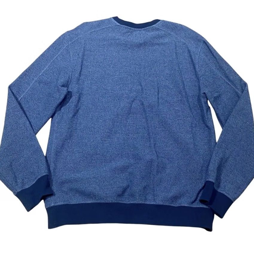 Vintage Trenery Sweatshirt Men L Navy Blue Crew Neck Pullover Long Sleeve Size US L / EU 52-54 / 3 - 2 Thumbnail