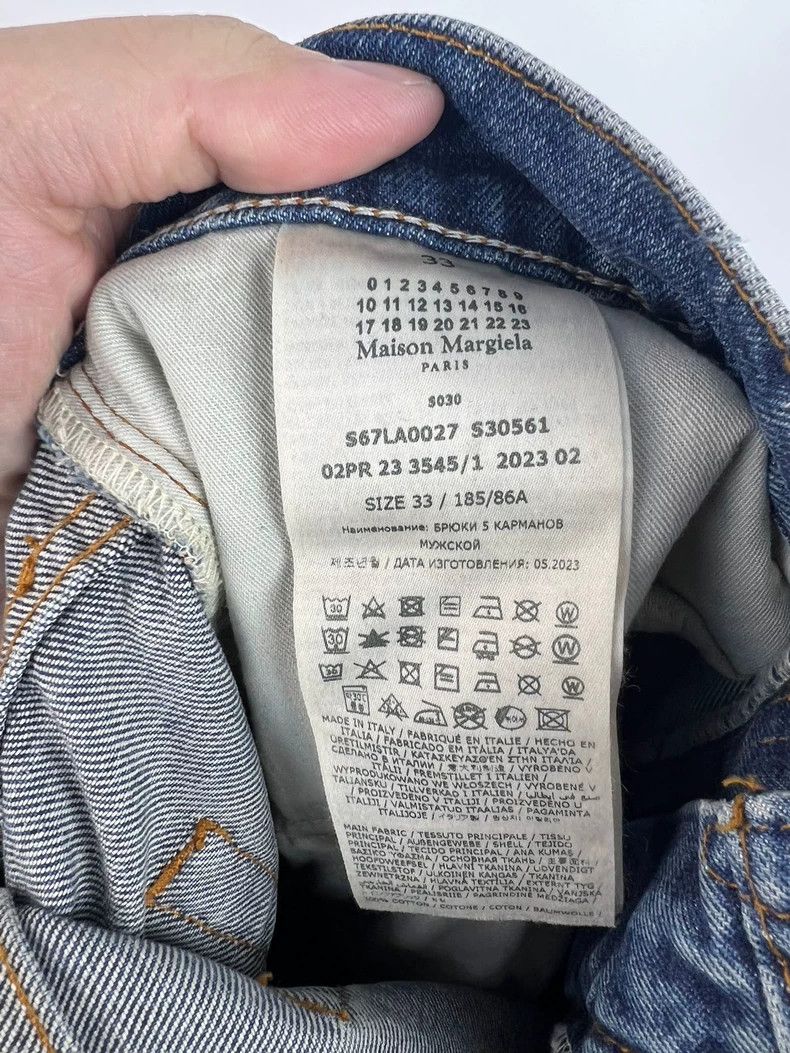 Maison Margiela Maison Margiela The new washed leg of the pants destroys th Size US 33 - 5 Thumbnail
