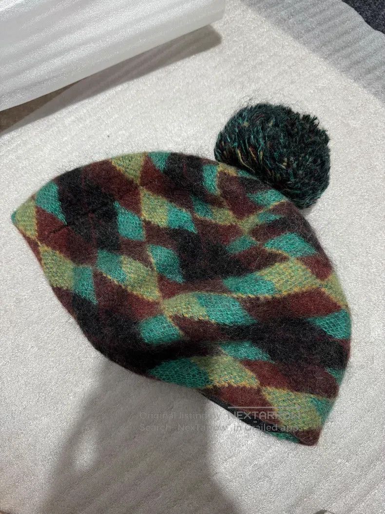 Vivienne Westwood Vivienne Westwood Diamond Patterned Hat Size ONE SIZE - 6 Thumbnail